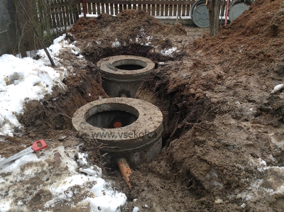 Обустройство бетонного септика для туалета в Мытищинском районе